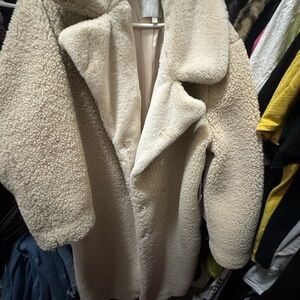 Women's Cozy Cream Teddy Jacket